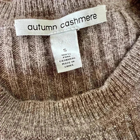 Autumn Cashmere Ribbed Sweater - Picture 3 of 6